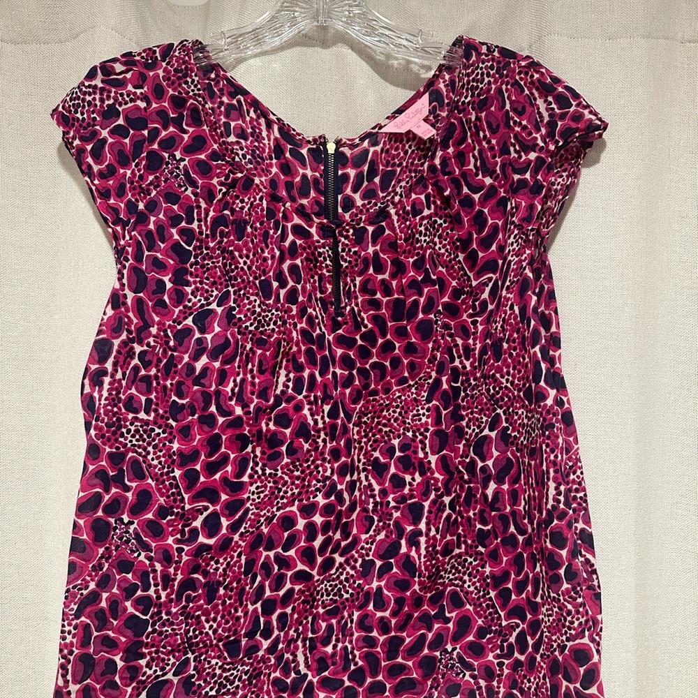 Lilly Pulitzer Giraffe Print Top